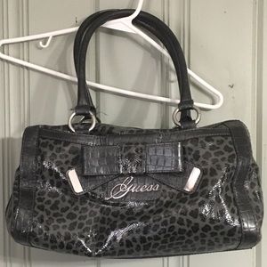 Leopard print purse